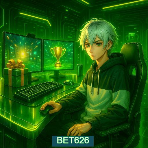 Imagem promocional do app oficial BET626 destacando a conveniência de jogar cassino online pelo celular ou navegador