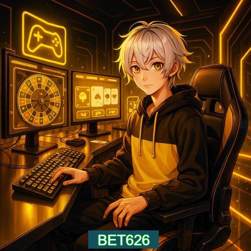 Imagem promocional do app oficial BET626 destacando a conveniência de jogar cassino online pelo celular ou navegador