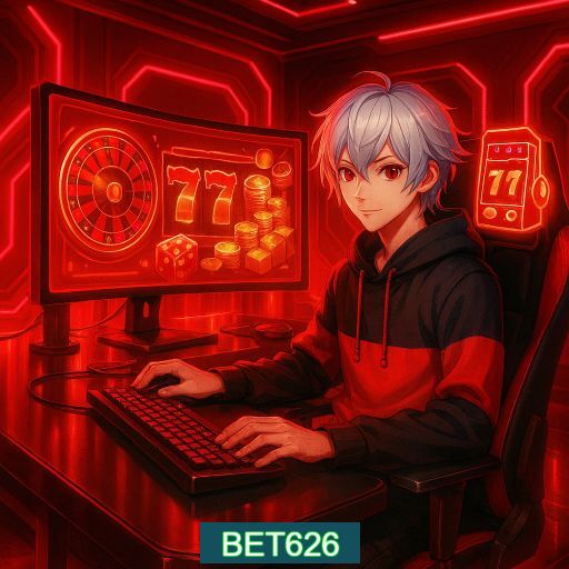 Imagem promocional do app oficial BET626 destacando a conveniência de jogar cassino online pelo celular ou navegador