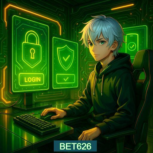 Imagem promocional do app oficial BET626 destacando a conveniência de jogar cassino online pelo celular ou navegador